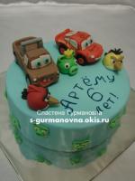 Тачки и  Angry Birds